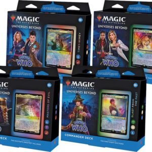 Universes Beyond: Doctor Who - Commander Deck Display (Set of 4)